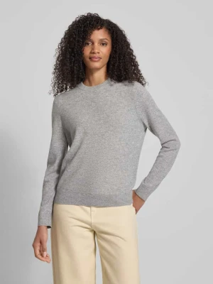 Sweter z dzianiny z kaszmiru z okrągłym dekoltem Jake*s Casual