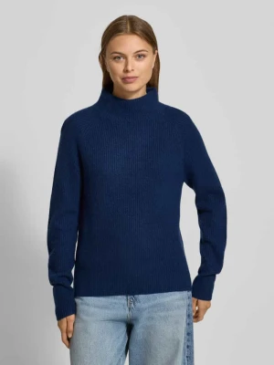 Sweter z dzianiny z kaszmiru ze stójką FYNCH-HATTON