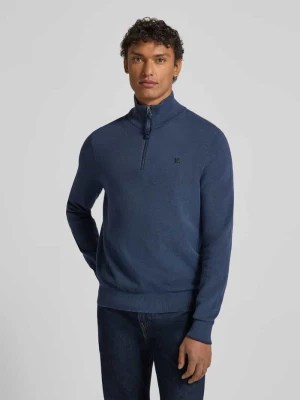 Sweter z dzianiny z kołnierzem Lerros