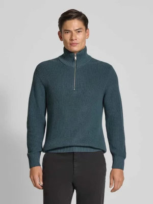 Sweter z dzianiny z kołnierzem MCNEAL