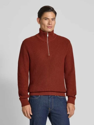 Sweter z dzianiny z kołnierzem MCNEAL