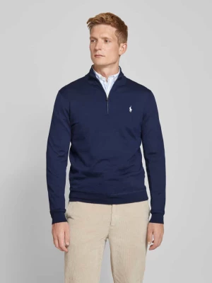 Sweter z dzianiny z kołnierzem Polo Ralph Lauren