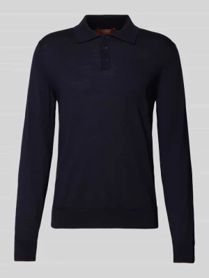 Sweter z dzianiny z kołnierzykiem typu kent CRUNA