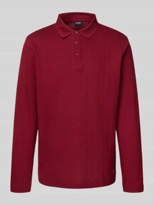 Sweter z dzianiny z kołnierzykiem typu kent model ‘Bryson’ JOOP! Collection