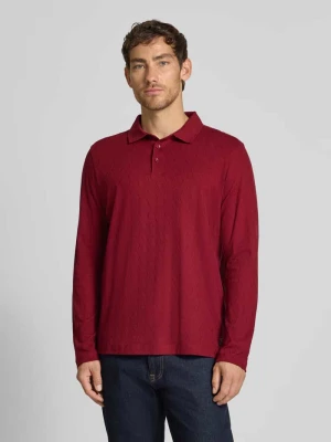 Sweter z dzianiny z kołnierzykiem typu kent model ‘Bryson’ JOOP! Collection