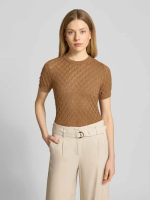 Sweter z dzianiny z krótkim rękawem Jake*s Collection