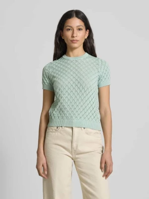 Sweter z dzianiny z krótkim rękawem Jake*s Collection