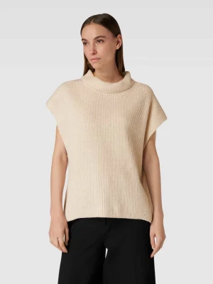 Sweter z dzianiny z krótkimi rękawami model ‘POLO’ Weekend Max Mara