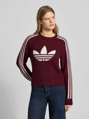 Sweter z dzianiny o kroju regular fit z dodatkiem wełny adidas Originals