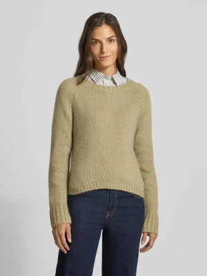 Sweter z dzianiny z mieszanki kaszmiru z okrągłym dekoltem Hemisphere