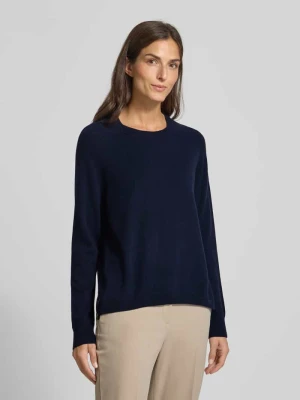 Sweter z dzianiny z mieszanki kaszmiru z raglanowymi rękawami model ‘NIKITA’ 0039 italy