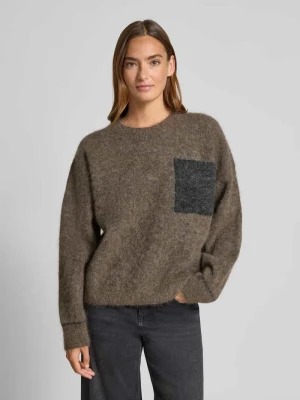 Sweter z dzianiny z mieszanki moheru model ‘Alila’ MOS MOSH