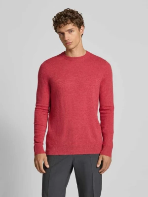 Sweter z dzianiny z mieszanki wełny i kaszmiru Christian Berg Men