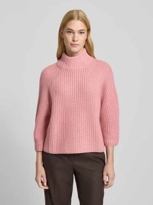 Sweter z dzianiny z mieszanki wełny i kaszmiru herzensangelegenheit