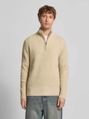 Bluza z kołnierzem o kroju regular fit z mieszanki wełny lana G-Star Raw