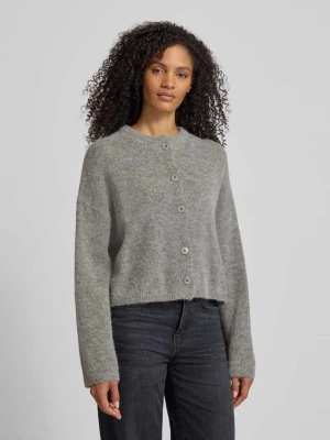 Sweter z dzianiny z mieszanki wełny model ‘MARWENI’ drykorn