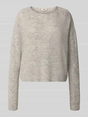 Sweter z dzianiny z mieszanki wełny z alpaki model ‘IMENY’ drykorn