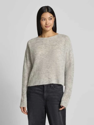 Sweter z dzianiny z mieszanki wełny z alpaki model ‘IMENY’ drykorn