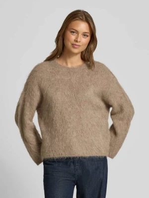 Sweter z dzianiny z mieszanki wełny z alpaki model ‘Tayana 185’ someday