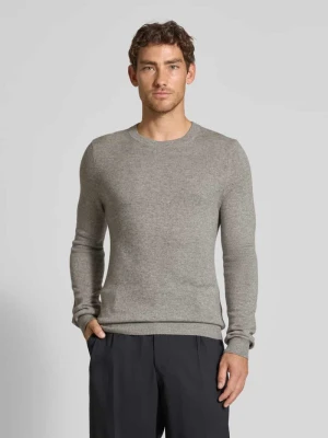 Sweter z dzianiny z mieszanki wełny z domieszką kaszmiru MCNEAL