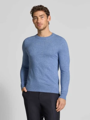 Sweter z dzianiny z mieszanki wełny z domieszką kaszmiru MCNEAL