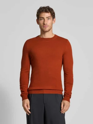 Sweter z dzianiny z mieszanki wełny z domieszką kaszmiru MCNEAL