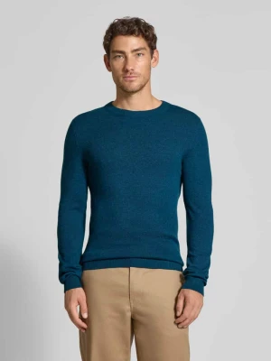 Sweter z dzianiny z mieszanki wełny z domieszką kaszmiru MCNEAL