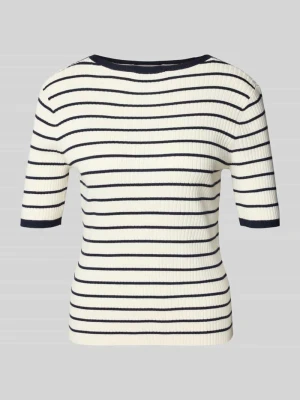 Sweter z dzianiny z mieszanki wiskozy Christian Berg Woman Selection