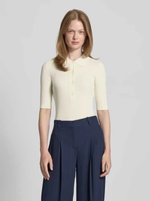 Sweter z dzianiny z mieszanki wiskozy model ‘Kalili’ Joop!
