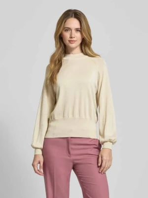 Sweter z dzianiny z mieszanki wiskozy model ‘MOBBE’ b.Young