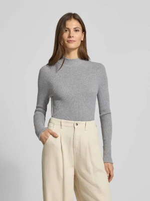 Sweter z dzianiny z mieszanki wiskozy ze stójką model ‘Koni’ Joop!