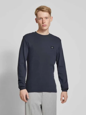 Sweter z dzianiny z naszywką z logo Calvin Klein Jeans