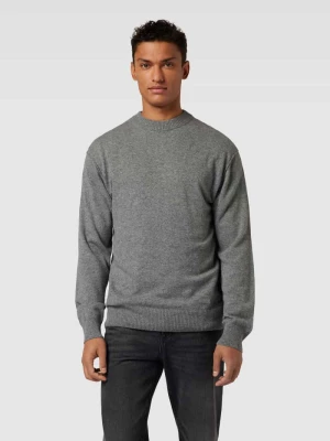 Sweter z dzianiny z naszywką z logo CK Calvin Klein