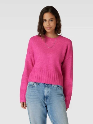 Sweter z dzianiny z obniżonymi ramionami model ‘ALLIE’ Only
