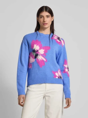 Sweter z dzianiny z obniżonymi ramionami model ‘PIPANN’ Ted Baker