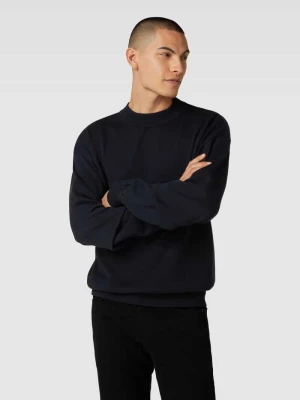 Sweter z dzianiny z obniżonymi ramionami model ‘San Matia’ HUGO