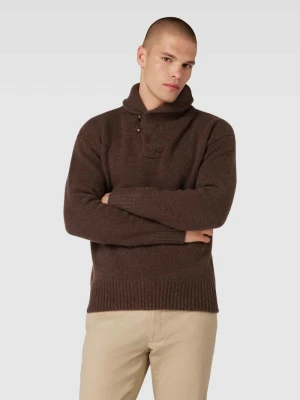 Sweter z dzianiny z obniżonymi ramionami Polo Ralph Lauren