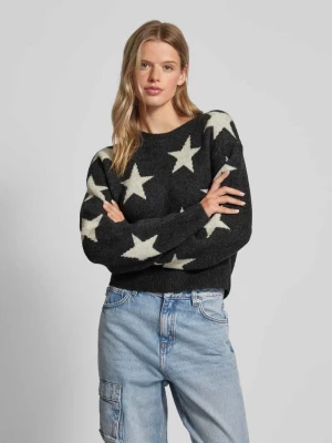 Sweter z dzianiny z obniżonymi ramionami Tommy Jeans