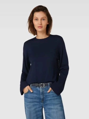 Sweter z dzianiny z okrągłym dekoltem Armani Exchange
