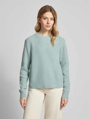 Sweter z dzianiny z okrągłym dekoltem Calvin Klein Womenswear