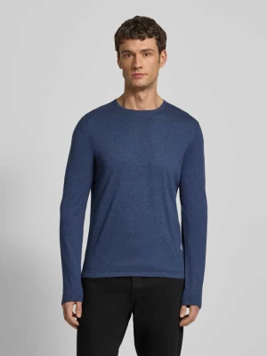 Sweter z dzianiny z okrągłym dekoltem Christian Berg Men