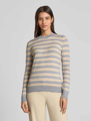 Sweter z dzianiny z okrągłym dekoltem Christian Berg Woman