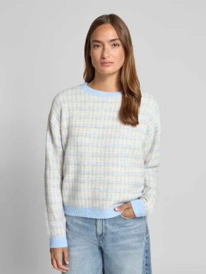 Sweter z dzianiny z okrągłym dekoltem Christian Berg Woman