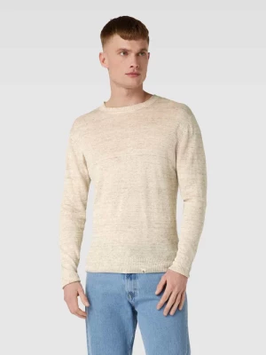 Sweter z dzianiny z okrągłym dekoltem Colours & Sons