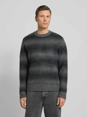 Sweter o luźnym kroju z dzianiny z dodatkiem wełny Jack & Jones Premium