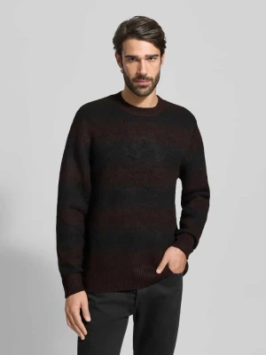 Sweter o luźnym kroju z dzianiny z dodatkiem wełny Jack & Jones Premium