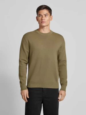 Sweter z dzianiny z okrągłym dekoltem JAKE*S STUDIO MEN