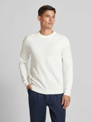 Sweter z dzianiny z okrągłym dekoltem JAKE*S STUDIO MEN