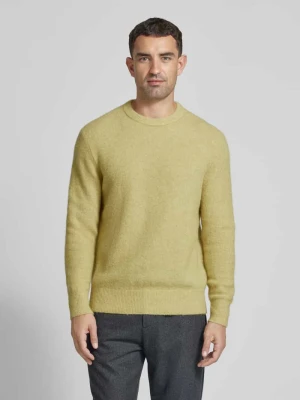 Sweter z dzianiny z okrągłym dekoltem JAKE*S STUDIO MEN