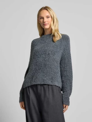 Sweter z dzianiny o kroju comfort fit z żywą wełną JAKE*S STUDIO WOMAN